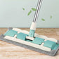 🏆Flat Mop with Stainless Steel Handle with Reusable Washable Mop Cloths