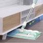 🏆Flat Mop with Stainless Steel Handle with Reusable Washable Mop Cloths
