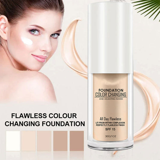 Flawless Colour Changing Foundation