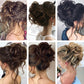 💁‍♀️LAST DAY - BUY 1 GET 1 FREE + FREE GIFT!!💗Messy Curly Hair Bun Scrunchie Extensions