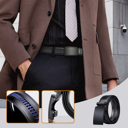 Men’s Adjustable Ratchet Belt for Casual & Dress Wear