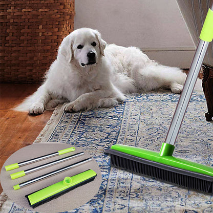 🧹Rubber Bristle Sweeper for Dusting and Pet Hair