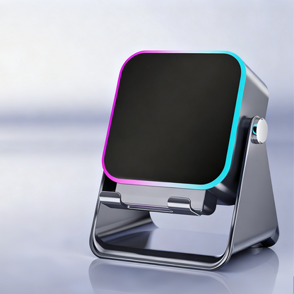 🎁LAST DAY SALE 50% OFF🎵5-in-1 Wireless Induction Bluetooth Speaker with Adjustable Phone Stand✨✨