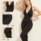 🌟50K+ SOLD!🌷High-Stretch V-Neck Jumpsuit – All-day ease for fitness & beyond. Breathable, flexible & effortlessly chic. Your go-to for movement. 🧘‍♀️💫