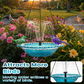 🔥HOT SALE (50% OFF)🔥Outdoor Hanging Fountain Bird Bath & Feeder Decorative, Soothing Water Feature & Perfect for the Garden 🏡