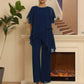 💖2026 Summer Sale 50% OFF💖Charming Irregular Top & Wide Leg Pants Set✨Comfortable, elegant & perfect for spring 🌸
