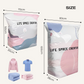 🥳2026 HOT SALE🥳 50% OFF! 💞No‑Pump Vacuum Storage Bags – Press & seal, no pump needed. Saves 80% space, keeps clothes dry & dust‑free. Perfect for bulky bedding & off‑season gear. 🛏️🗄️