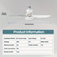 🎁BUY 2 FREE SHIPPING🎁2-IN-1 PORTABLE CEILING FAN & LIGHT with Remote Control