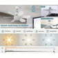 🎁BUY 2 FREE SHIPPING🎁2-IN-1 PORTABLE CEILING FAN & LIGHT with Remote Control
