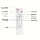 🎁BUY 2 FREE SHIPPING🎁2-IN-1 PORTABLE CEILING FAN & LIGHT with Remote Control