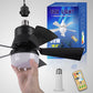 🎁BUY 2 FREE SHIPPING🎁2-IN-1 PORTABLE CEILING FAN & LIGHT with Remote Control