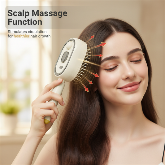 📢📢Limited Time 50 % OFF⏰Multi-Function Electric Spray Massage Mist Comb✨🔥