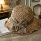🎁2026 New Arrivals 50% OFF💥Elegant Woven Straw Sun Hat with Bow