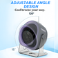 ✨Limited Time 50% OFF--50K+ SOLD🏆2026 Desk Fan – USB Rechargeable with LED Display 📊 | 100 Speeds, 120° Tilt & Full Oscillation ↔️ | Ultra-Quiet for Bedroom 😴, Office 🖥️ & Camping 🏕️