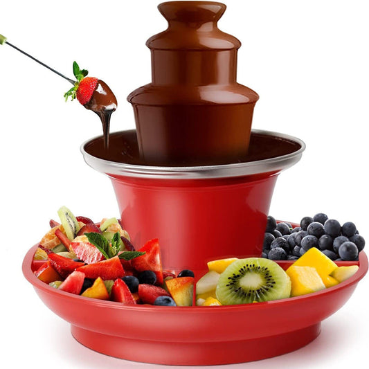 🎁BUY 2 GET 10% OFF 🎁Three-Layer Chocolate Fountain Machine with Detachable Plate
