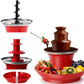🎁BUY 2 GET 10% OFF 🎁Three-Layer Chocolate Fountain Machine with Detachable Plate