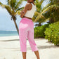 🌊SUMMER HOT SALE 50% OFF 💖Women's Summer Plaid Capri Pants