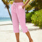 🌊SUMMER HOT SALE 50% OFF 💖Women's Summer Plaid Capri Pants