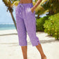 🌊SUMMER HOT SALE 50% OFF 💖Women's Summer Plaid Capri Pants