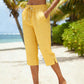 🌊SUMMER HOT SALE 50% OFF 💖Women's Summer Plaid Capri Pants