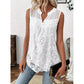 🌊SUMMER HOT SALE 50% OFF 💖Women’s Chic Floral Lace Sleeveless Shirt