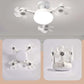 🏆LAST DAY SALE 50% OFF!! 🌬️💡Foldable LED Ceiling Fan Light with Remote Control, E27 Socket Compatible, Adjustable Lighting & Functions🏡✨