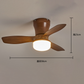 🏆LAST DAY SALE 50% OFF!! 🌬️💡Foldable LED Ceiling Fan Light with Remote Control, E27 Socket Compatible, Adjustable Lighting & Functions🏡✨