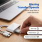 🔥Last Day Hot Sales - Just ￡8.99✨💻50% OFF NOW! Universal 5-in-1 Card Reader Hub – Dual Type-C Multi-Port Memory Card Reader, High Speed USB Data Transfer Adapter, Compatible with Phones, Laptops & Cameras