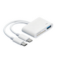 🔥Last Day Hot Sales - Just ￡8.99✨💻50% OFF NOW! Universal 5-in-1 Card Reader Hub – Dual Type-C Multi-Port Memory Card Reader, High Speed USB Data Transfer Adapter, Compatible with Phones, Laptops & Cameras