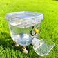 💧Pet Water Dispenser with Large Capacity 🦮 5L Extra-Large Pet Fountain — Great for 3+ Pets | Gravity-Fed | Non-Slip Base