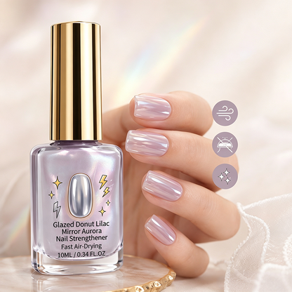 💜💅Last Day Special Price 70% OFF✨Lilac Glossy Mirror Nail Strengthener
