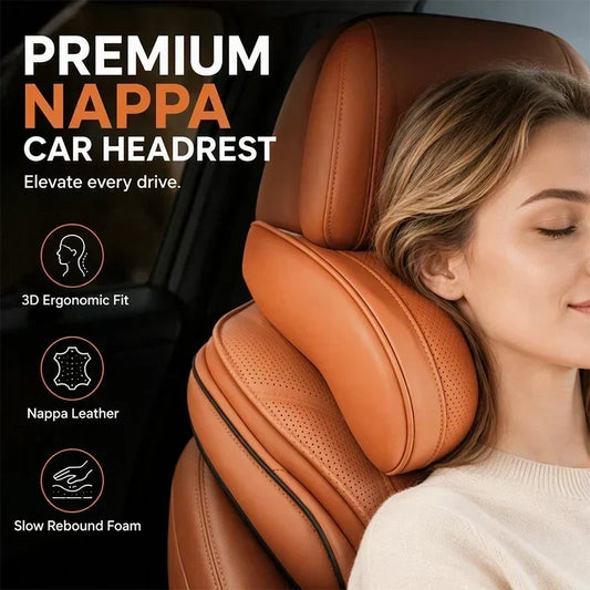 🥳2026 HOT SALE 60% OFF💞50K+ SOLD!🚗Ergonomic Headrest and Lumbar Support Set for Car Seats