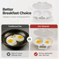 🥳2026 HOT SALE🥳💞50K+ SOLD! 🥗🎁 50% OFF! Microwave Egg Poacher – From £3.49! Dual‑cavity, non‑stick & easy clean. Healthier than frying – stock up & save! 🏠✅