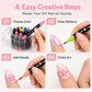 💕LAST DAY-50% OFF🌈24 Colors Dual Ended Nail Art Pens Set🪄🎨