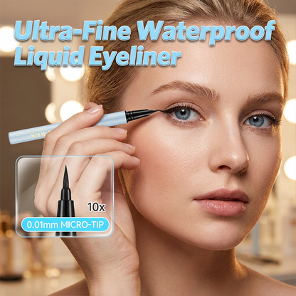 ⏳LAST DAY SALE ONLY ￡3.99!!⏰👁️Waterproof Fine Eyeliner Pen👁️ – 0.01mm Tip with Smudge-Proof Formula – Ideal for Precise, Long-Lasting Eye Makeup ⚡