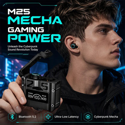 🔥🎁 New Product 50% Off 🔥 Low-Latency, Noise-Canceling Wireless Bluetooth Earbuds