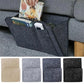 🥳2026 HOT SALE🥳💞50K+ SOLD! 🛏️50% OFF NOW! Bedside Hanging Storage Bag‑Multi‑Pocket Bed Caddy Organizer, Felt Hanging Pouch for Dorm Bunk Bed Hold Tablet Book Phone Stationery-B