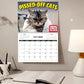 🎁LAST DAY SALE: £7.99!! 🐱Funny Cat Calendar – 12 Months of Sassy Cat Humor | Find Your Perfect Calendar for 2027