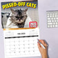🎁LAST DAY SALE: £7.99!! 🐱Funny Cat Calendar – 12 Months of Sassy Cat Humor | Find Your Perfect Calendar for 2027