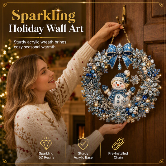 🧘Relaxing & Beginner-Friendly - 🎨💎DIY Christmas Pearl Diamond Painting Art Kit
