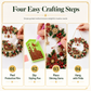 🧘Relaxing & Beginner-Friendly - 🎨💎DIY Christmas Pearl Diamond Painting Art Kit