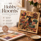 ✨ Cozy Hobby Rooms 3D Diamond Painting Kit