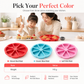 🥳HOT SALE🥳💞49K+ SOLD! Silicone Cake Mold – From £6.88! 8 cavities, 23cm & flexible release. Perfect portions – grab yours! ✅