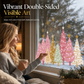 🏆 Last Day Special Price £7.99! 🎄Christmas Sale 50% OFF!💞3-Piece Christmas Window Cling Set – Glue-Free Static Holiday Decor