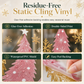 🏆 Last Day Special Price £7.99! 🎄Christmas Sale 50% OFF!💞3-Piece Christmas Window Cling Set – Glue-Free Static Holiday Decor