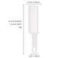 Curved gradient comb ( Free GIFT white comb )