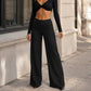 Women's Casual High-Waisted Wide-Leg Pants