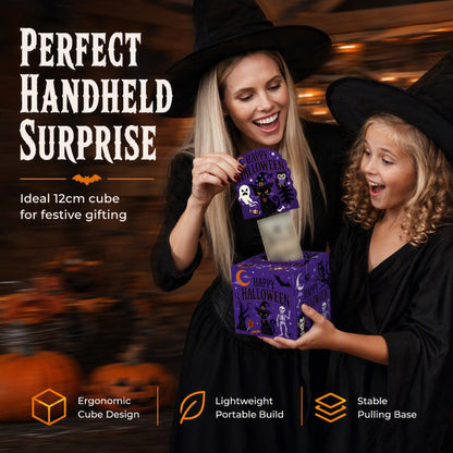 🏆 Last Day Special Price £7.99 ! 💥50% OFF😍Halloween Money Pulling Gift Box