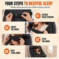 🖤 Black Friday Deal: Just £9.99! 🔥 50K+ Sold! ✈️ 2-in-1 Memory Foam Travel Pillow & 3D Blackout Sleep Mask for Neck Support & Rest On the Go