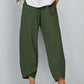 ✨Vintage Asymmetrical Elastic Waist Pockets Pants - Free Shipping